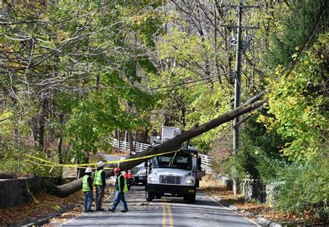 Heavy winds and scattered storms down trees, cut power across DC area